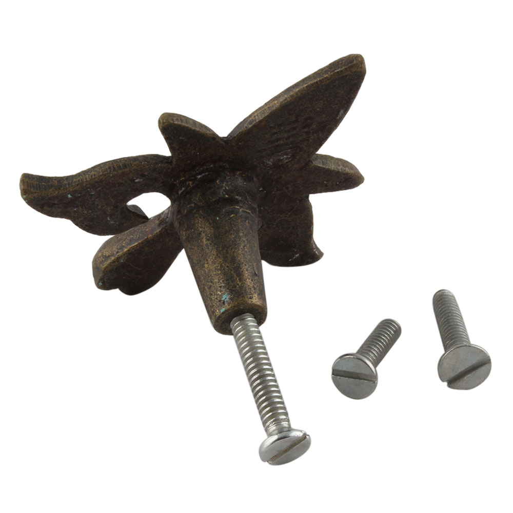 Antique Iron Dresser Knob